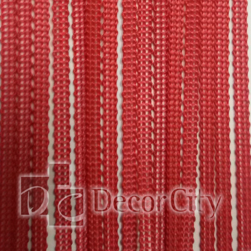 Ткань для вертикальных жалюзи 89 мм БРИЗ 6400 красный