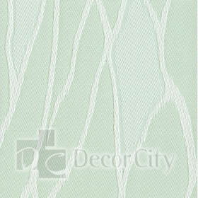 Ткань для вертикальных жалюзи 89 мм ЖАККАРД BLACK-OUT 5850 зеленый