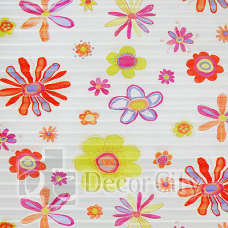 Ткань для штор плиссе Flowers 2611