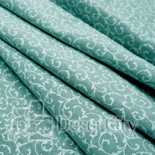 Ткань для римской шторы Elegance Sofi Print Aquamarine
